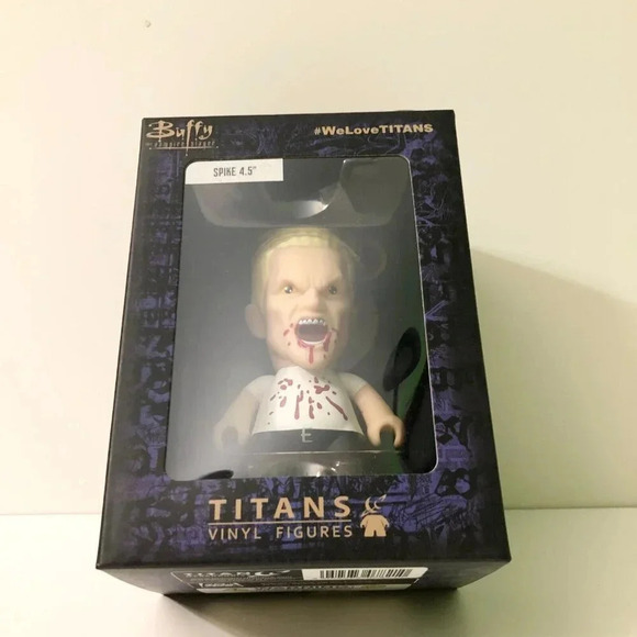 2015 Spike Buffy The Vampire Slayer Titans 4.5 Inch Vinyl  Figure Horror Block - Picture 3 of 16